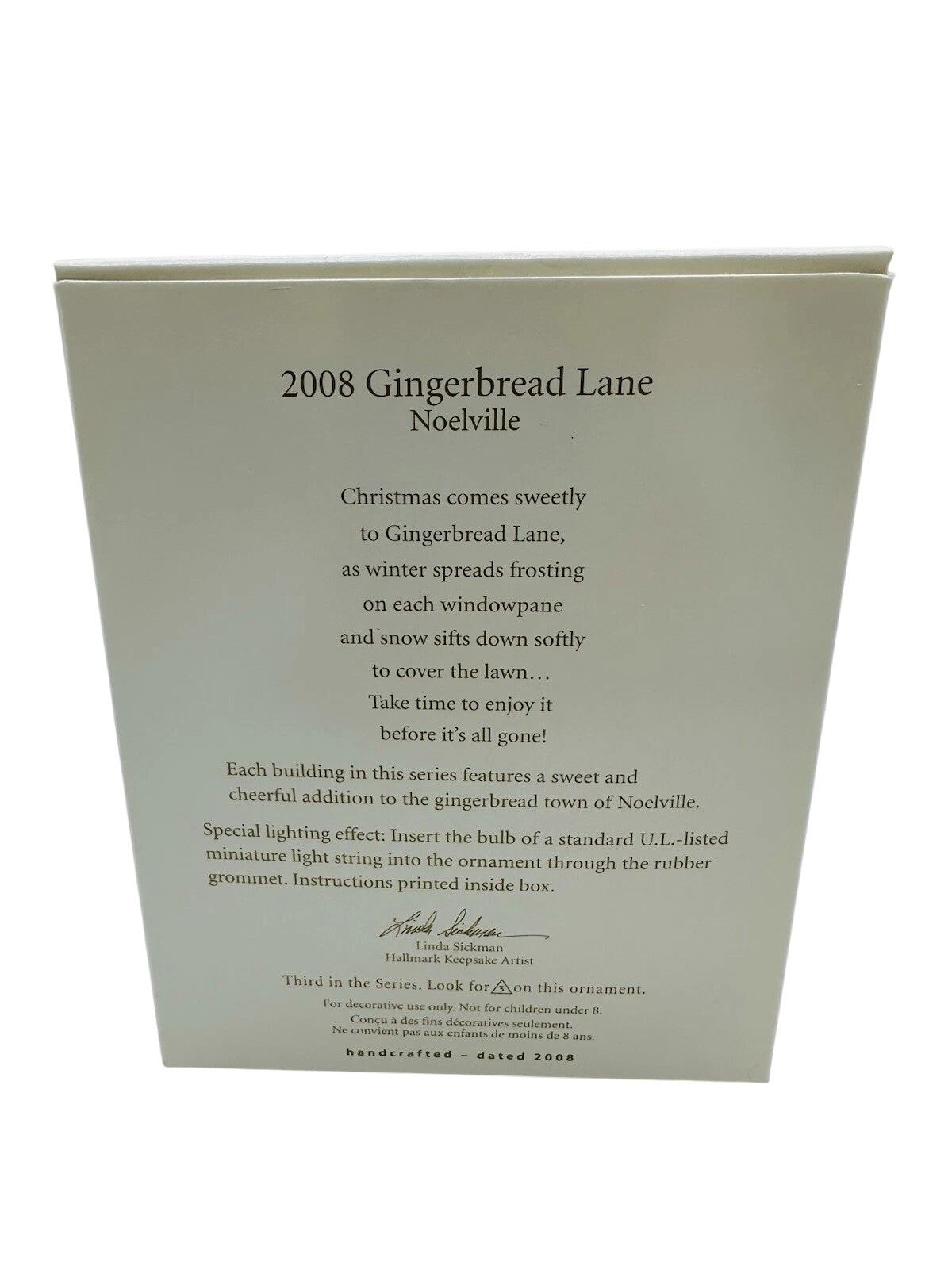 2008 Gingerbread Lane (Noelville)