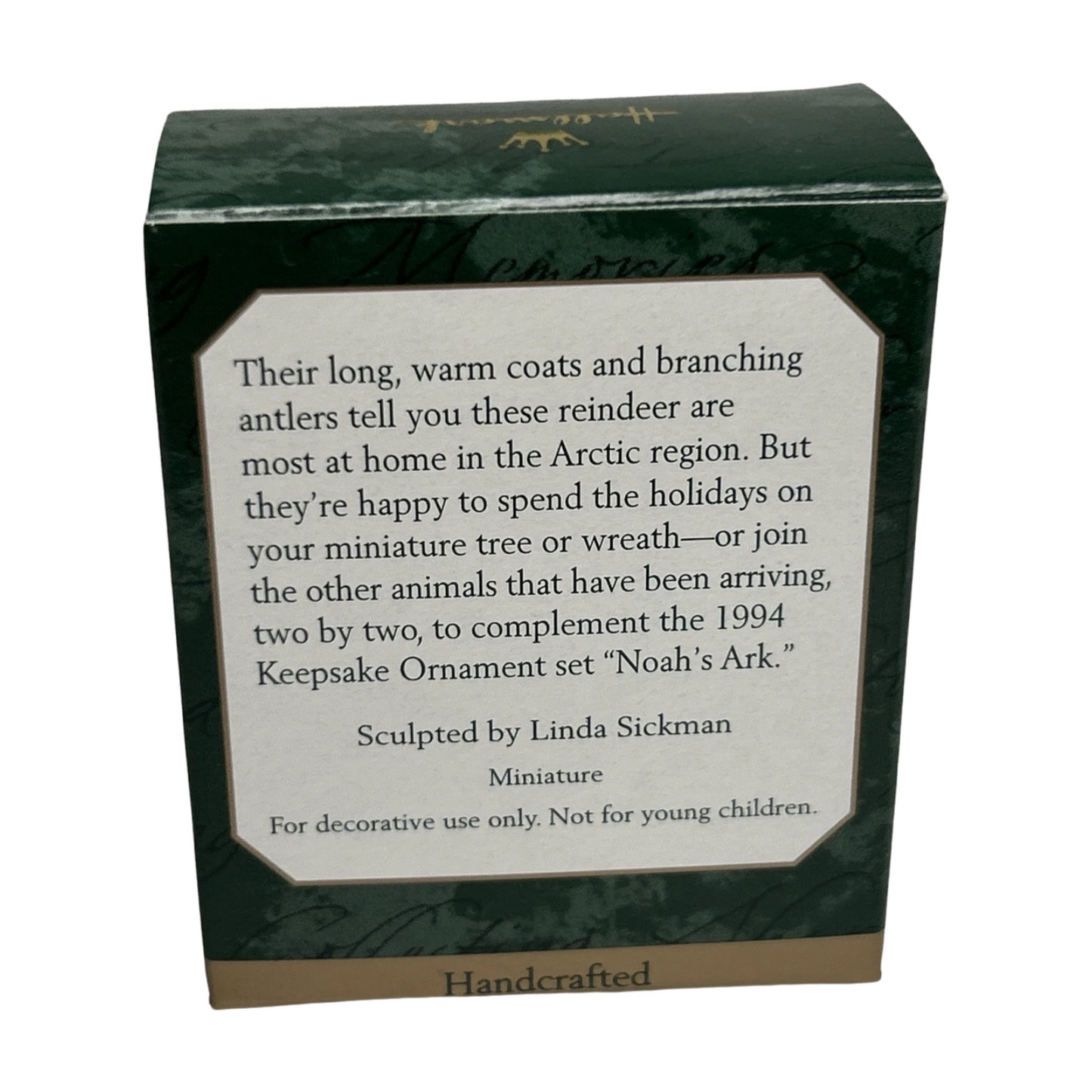 1999 Trusty Reindeer (Noah's Ark)