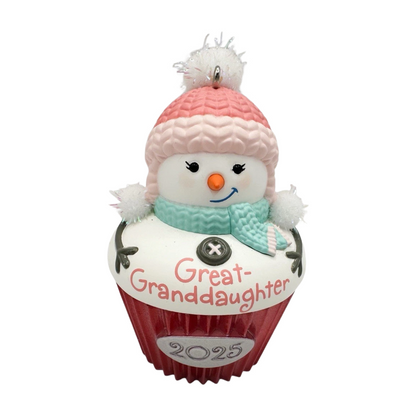 2025 Great-Granddaughter (Great-Grandchild Ornaments) QGO1705
