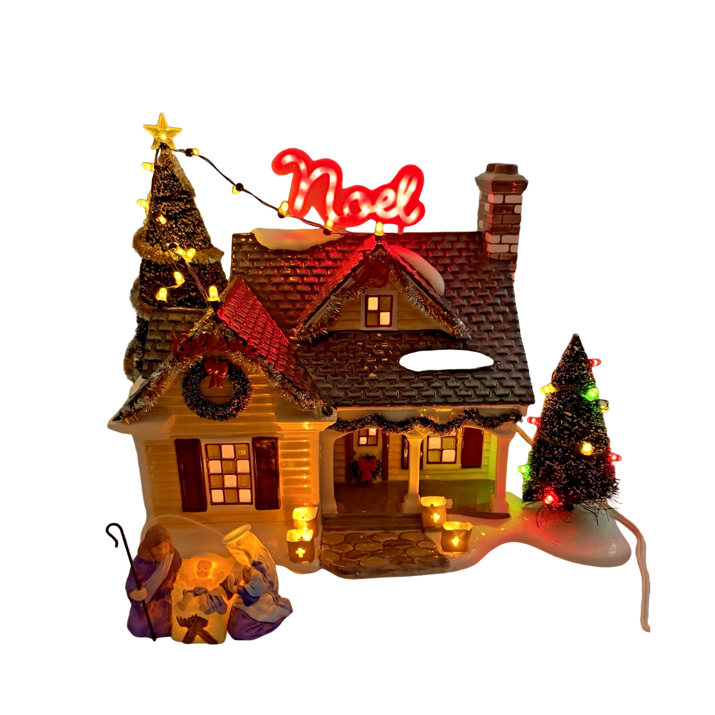 Vintage The Noel House - The Snow Village Christmas Lane (Department 56) 55341