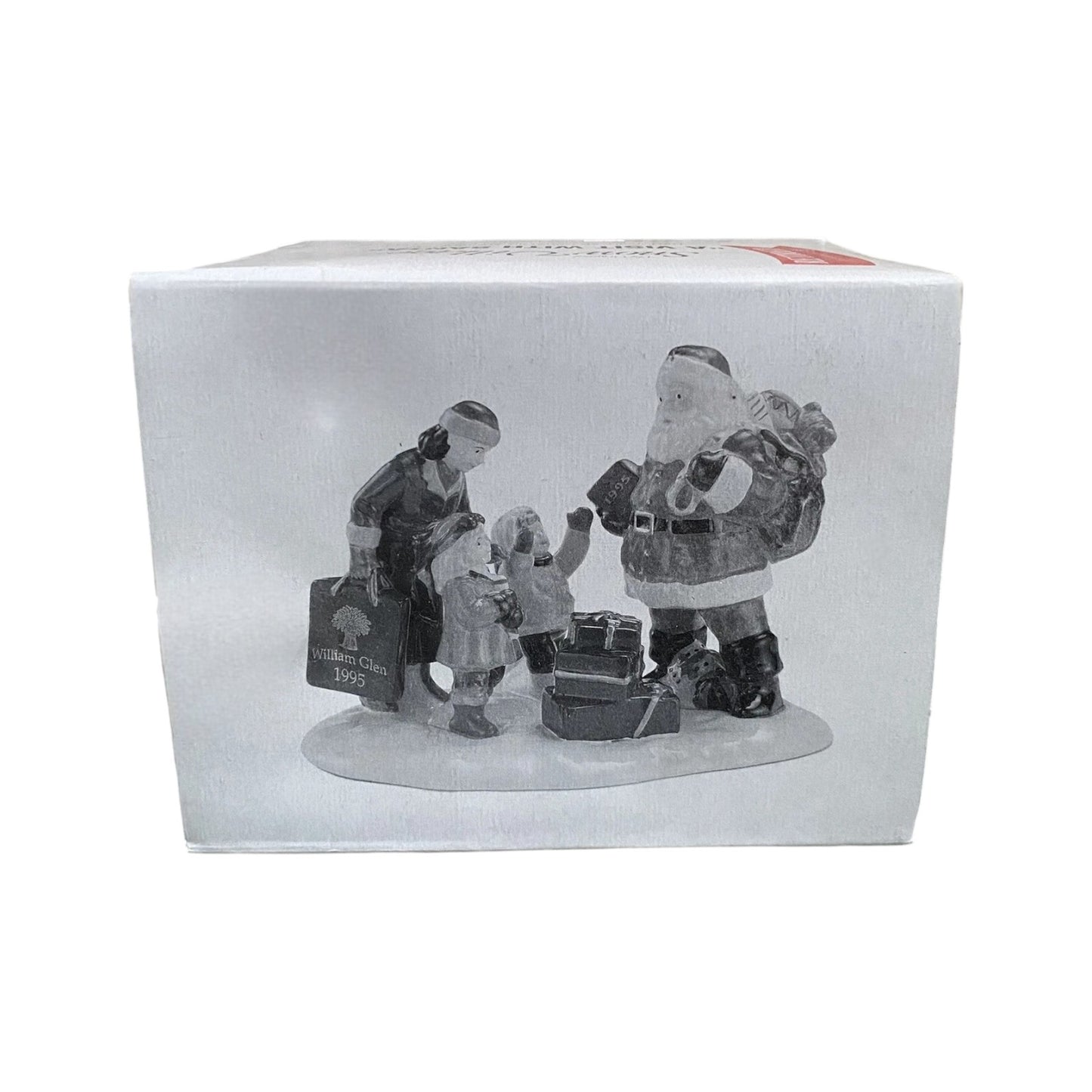 1995 A Visit With Santa (Department 56) 766-8
