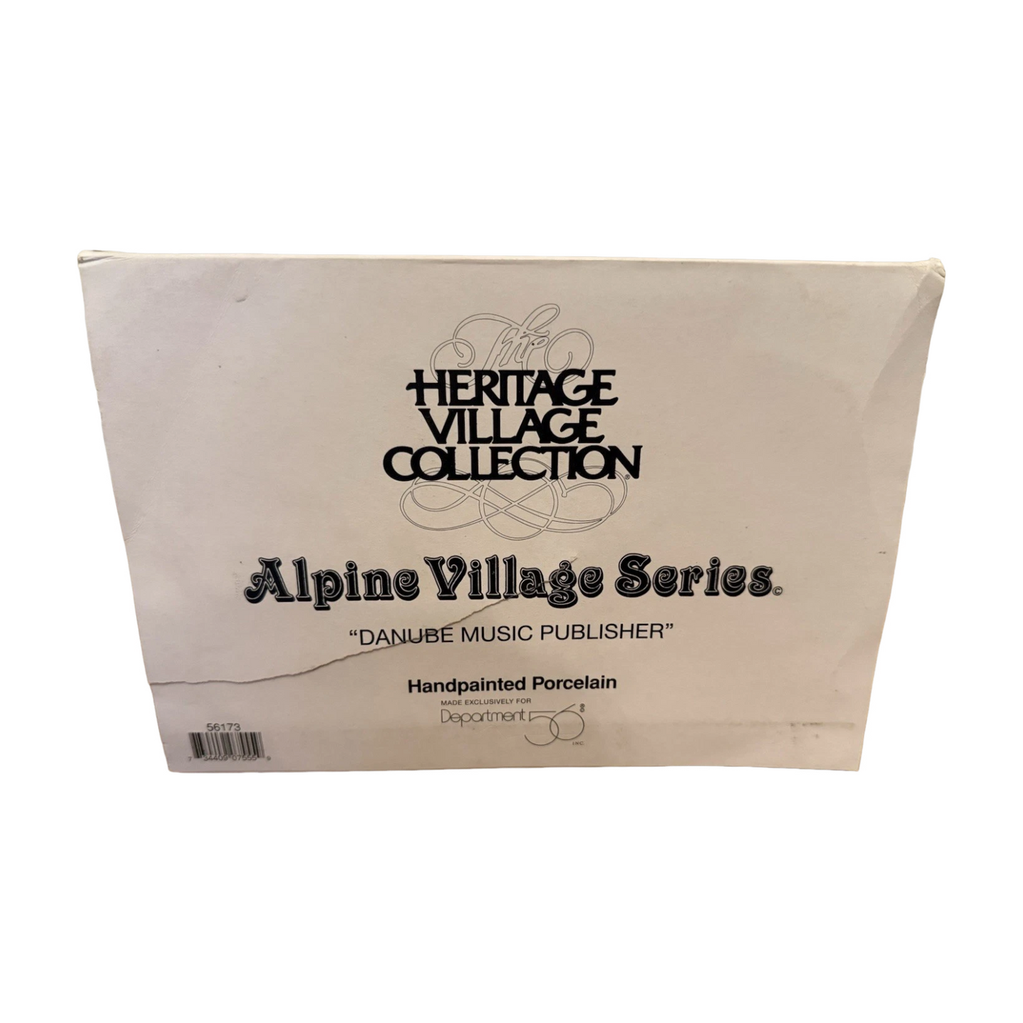 Vintage Danube Music Publisher - Alpine Village Series (Department 56) 56173