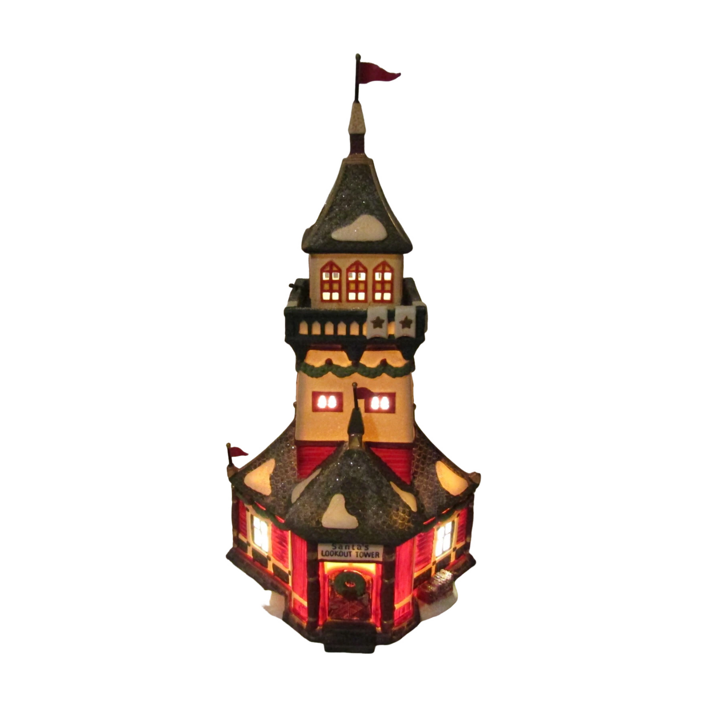 Vintage Santa's Lookout Tower - North Pole Series (Department 56) 1362082