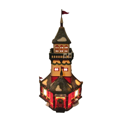 Vintage Santa's Lookout Tower - North Pole Series (Department 56) 1362082