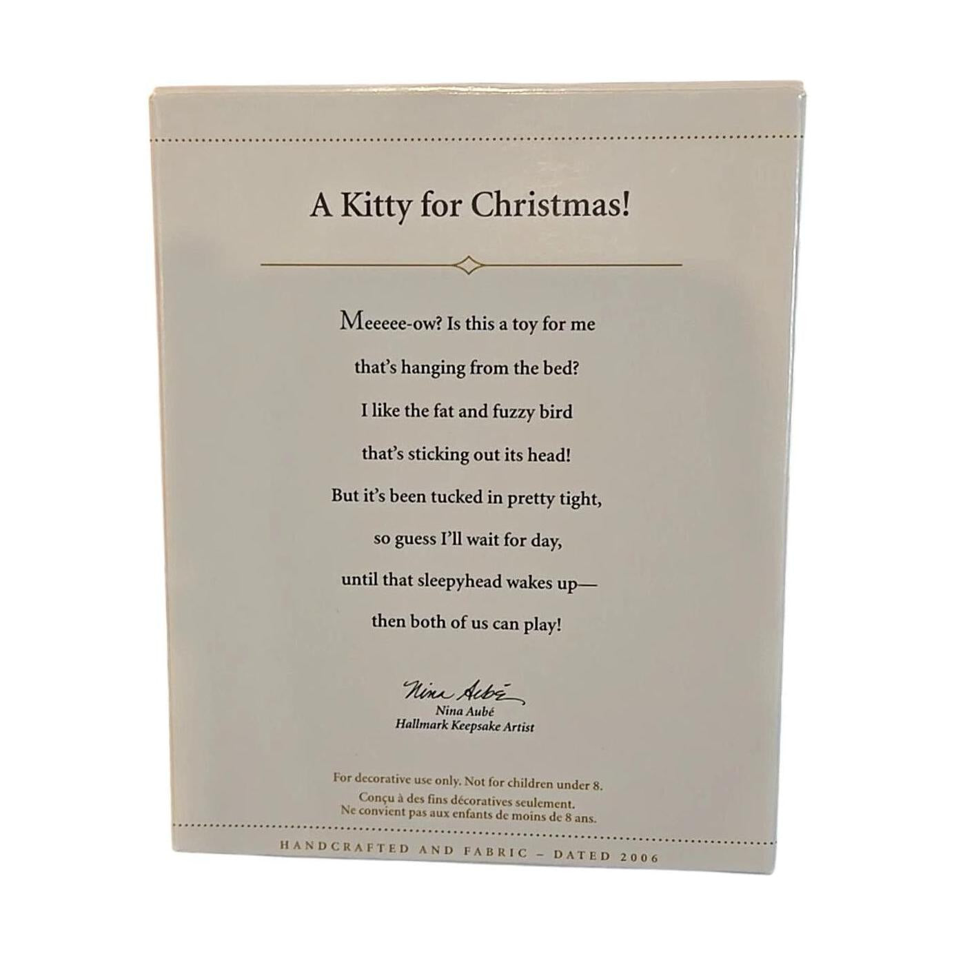 2006 A Kitty for Christmas! (Kitten)