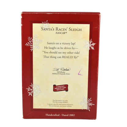 2002 NASCAR Santa in Sleigh (NASCAR)