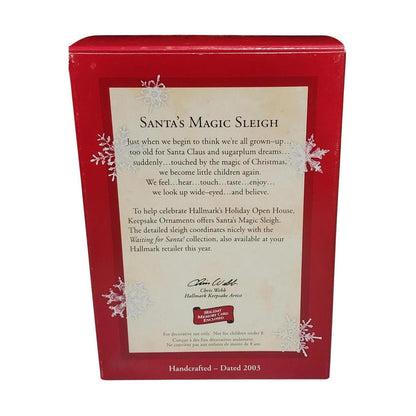 2003 Santa's Magic Sleigh (Sleigh)