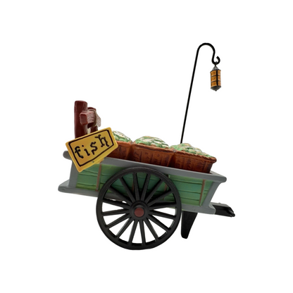 1991 Chelsea Market Fish Monger & Cart – Village Accessories (Set of 2)