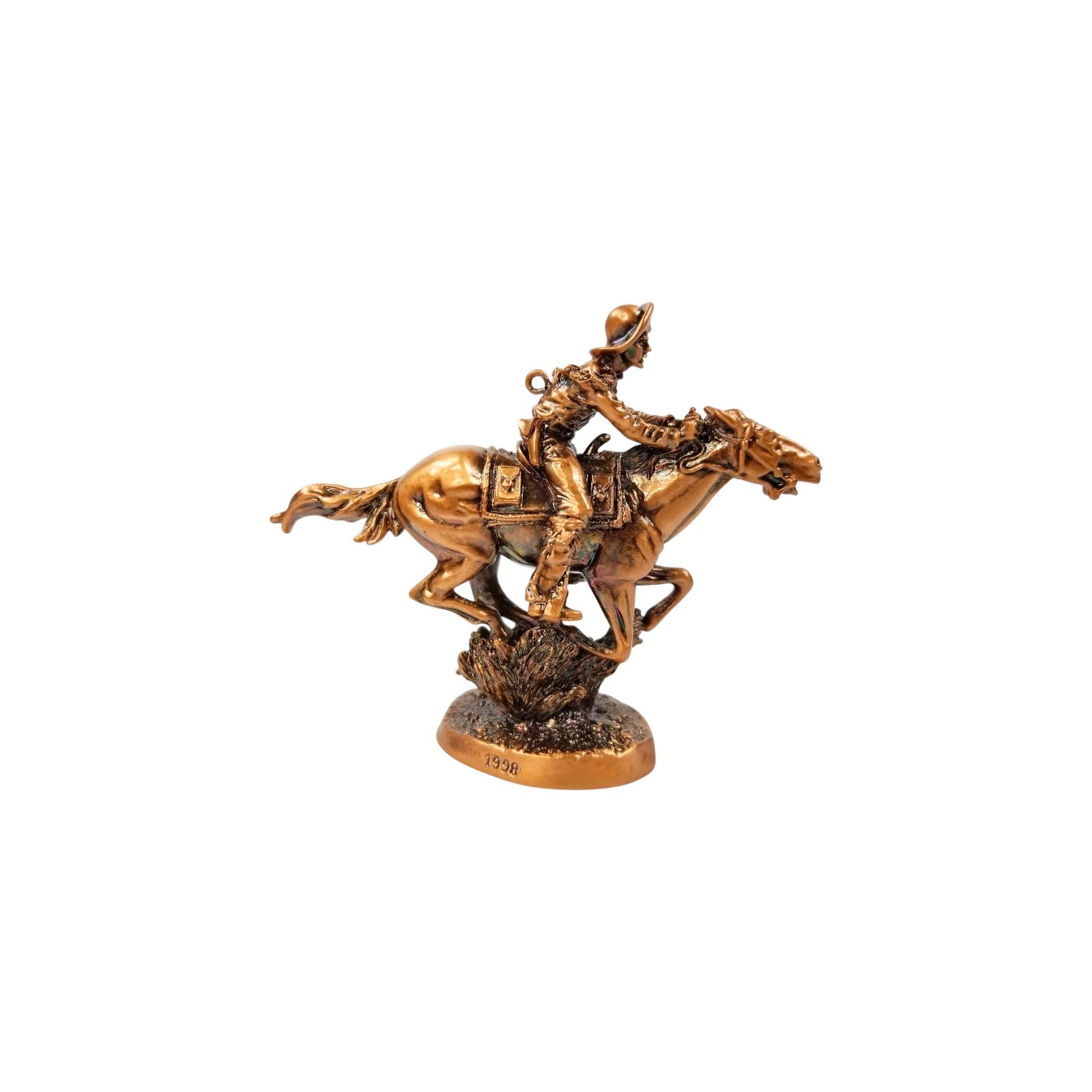 1998 Pony Express Rider Hallmark Ornament (The Old West) QX6323 Image4