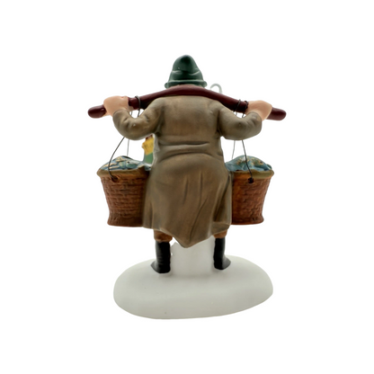 1991 Chelsea Market Fish Monger & Cart – Village Accessories (Set of 2)