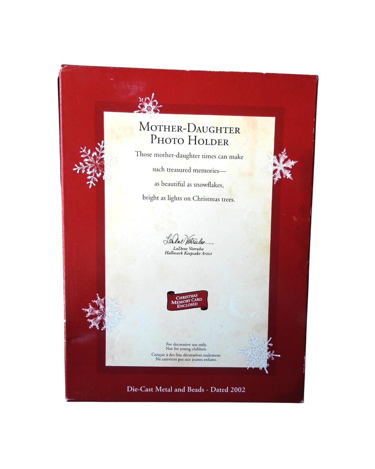 2002 Mother-Daughter (Photo Holder)