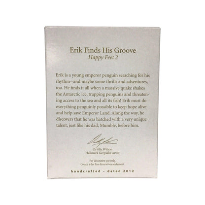 2012 Erik Finds His Groove (Happy Feet)