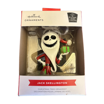 2021 Jack Skellington Santa with Gift & Sack