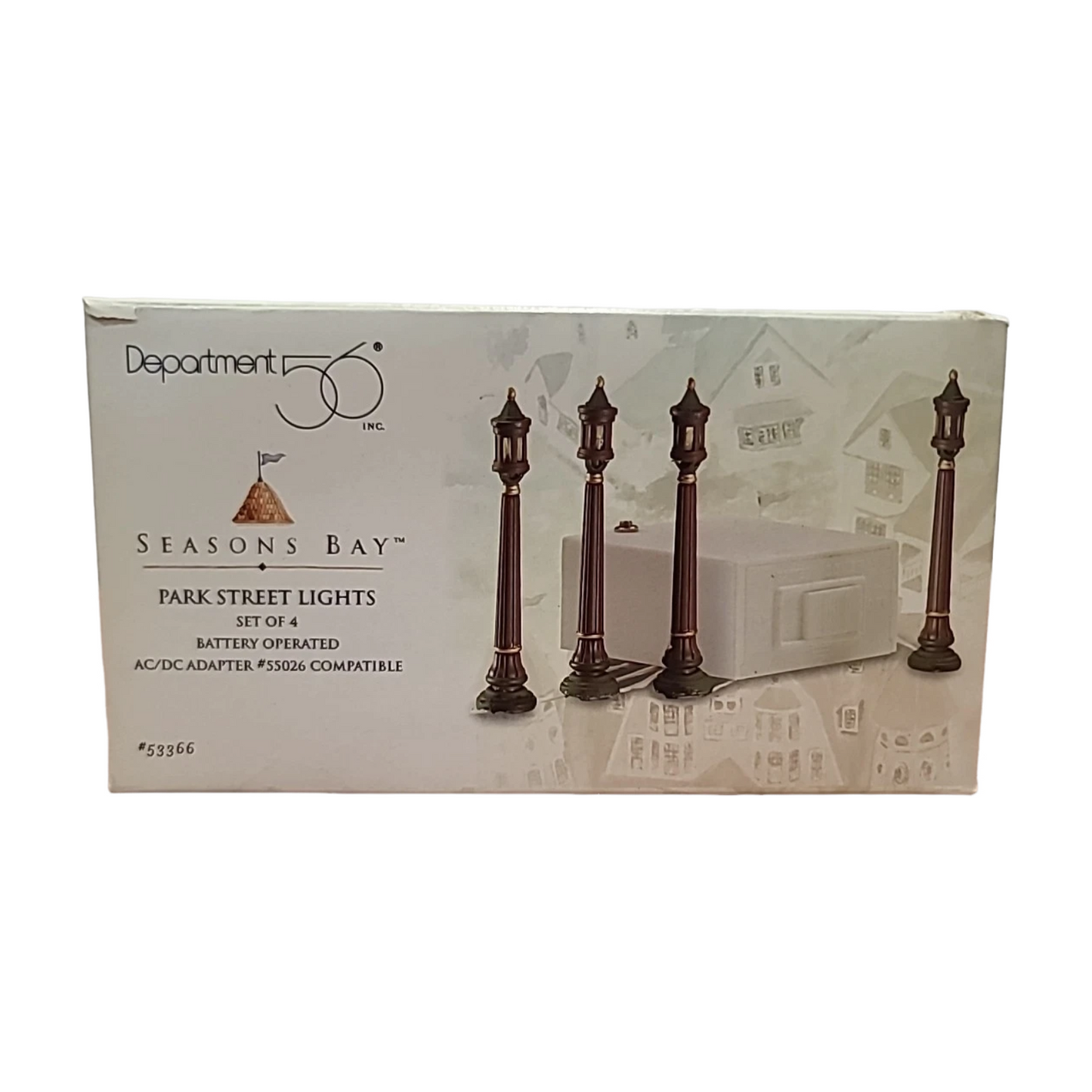 1998 Park Street Lights (Set of 4) (Department 56) 53366