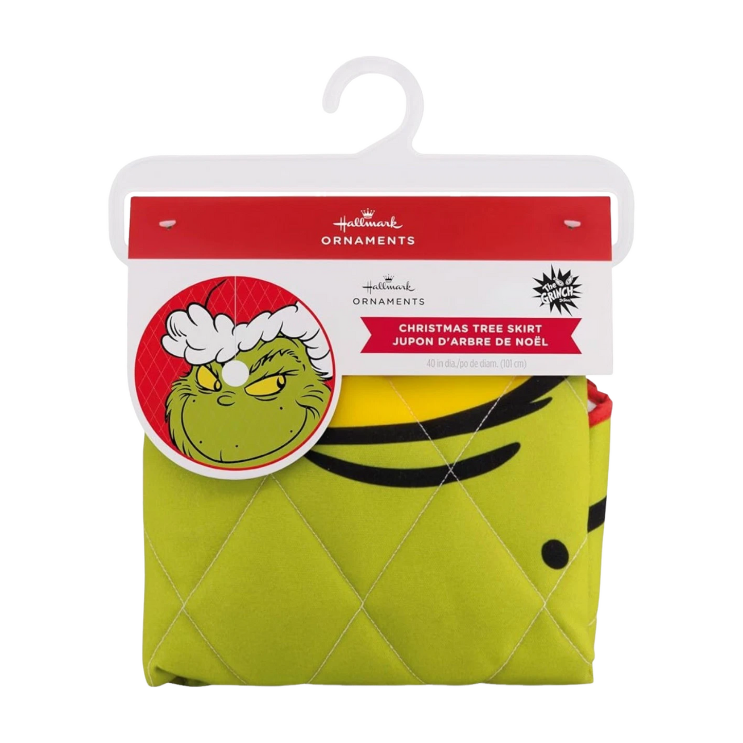 2024 Christmas Tree Skirt Jupon D'Arbre De Noel (The Grinch)