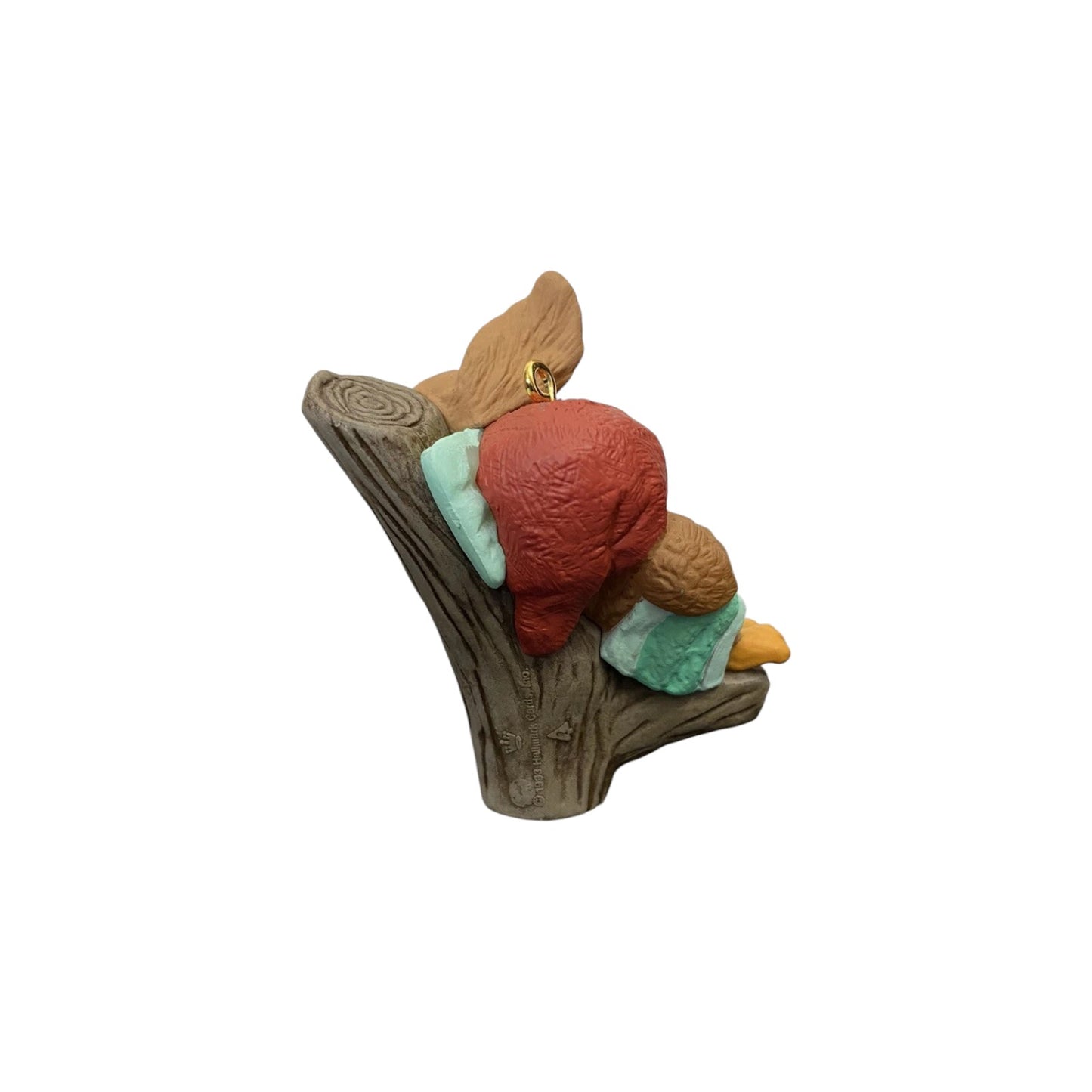1993 Sleeping by Squirrel Hallmark Ornament (Owliver) QX5425 Image5