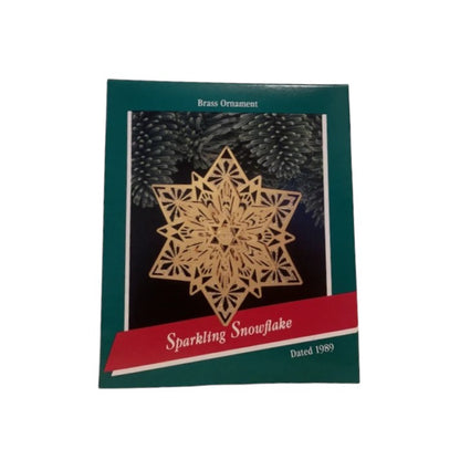 1989 Brass Snowflake (Snowflake)