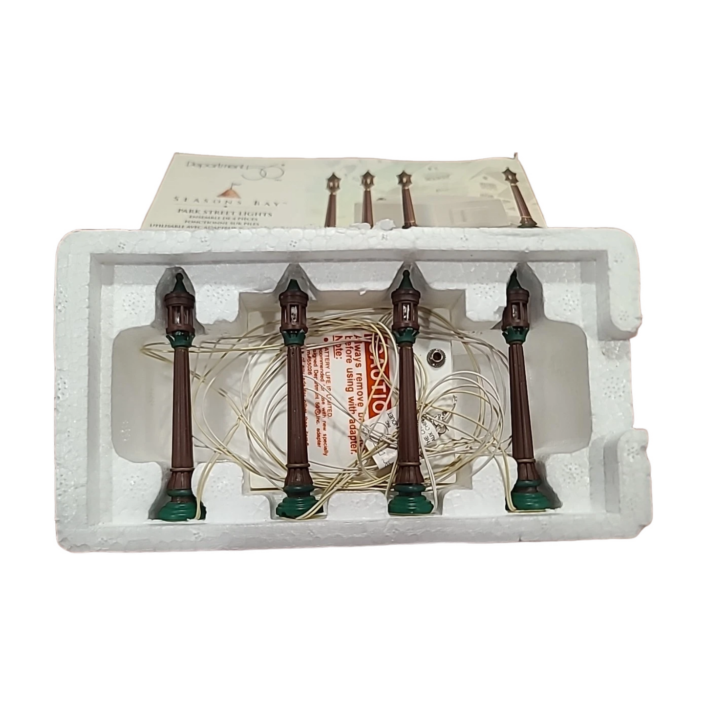1998 Park Street Lights (Set of 4) (Department 56) 53366