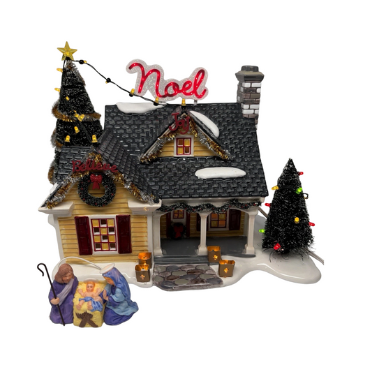 Vintage The Noel House - The Snow Village Christmas Lane (Department 56) 55341