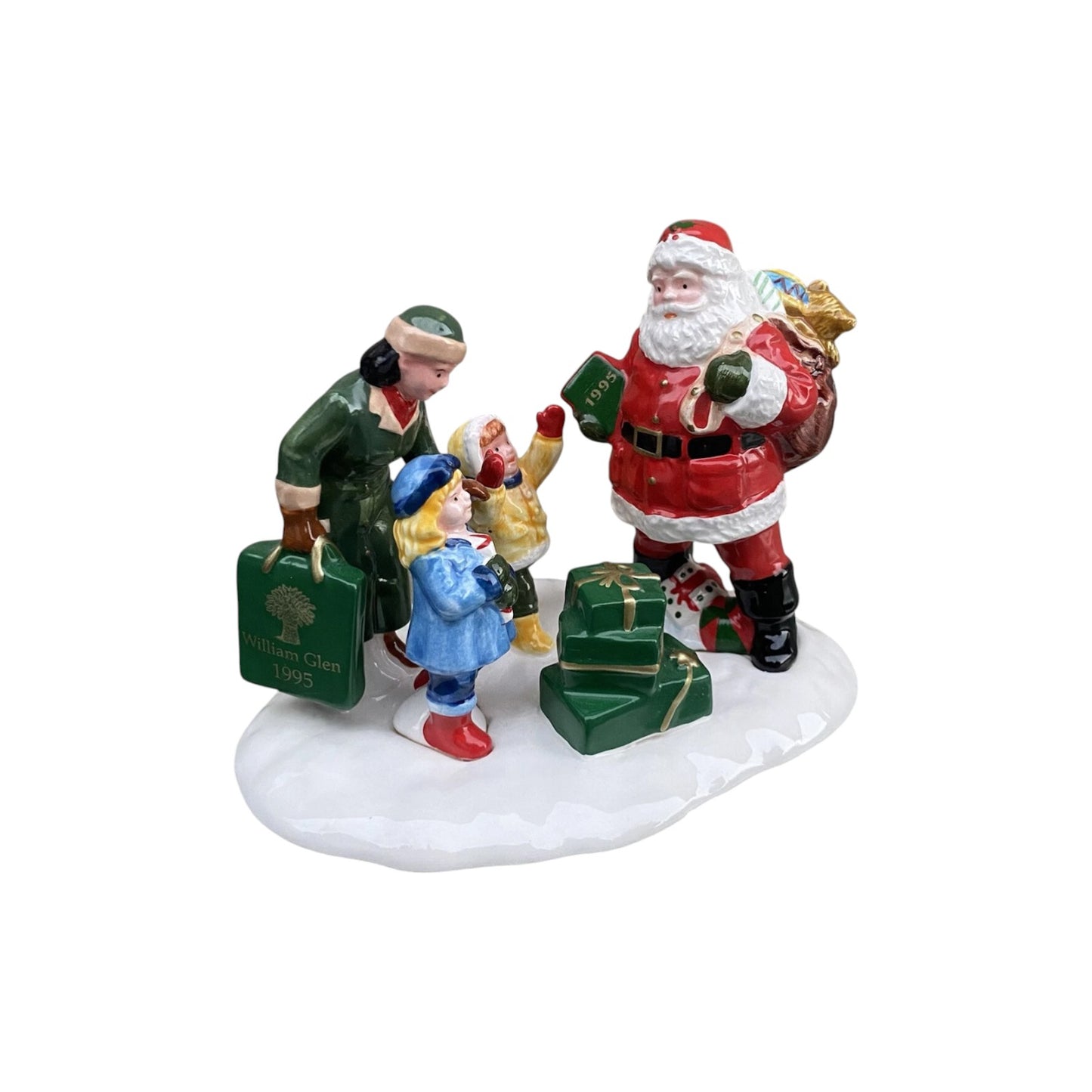 1995 A Visit With Santa (Department 56) 766-8