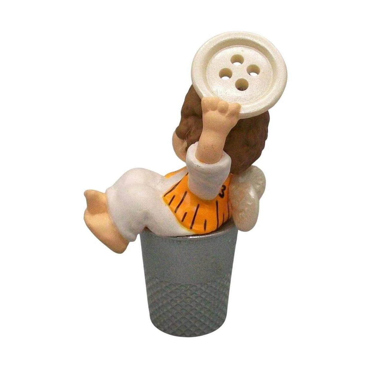 1998 "Sew" Gifted Angel (Sewing and Thimble)