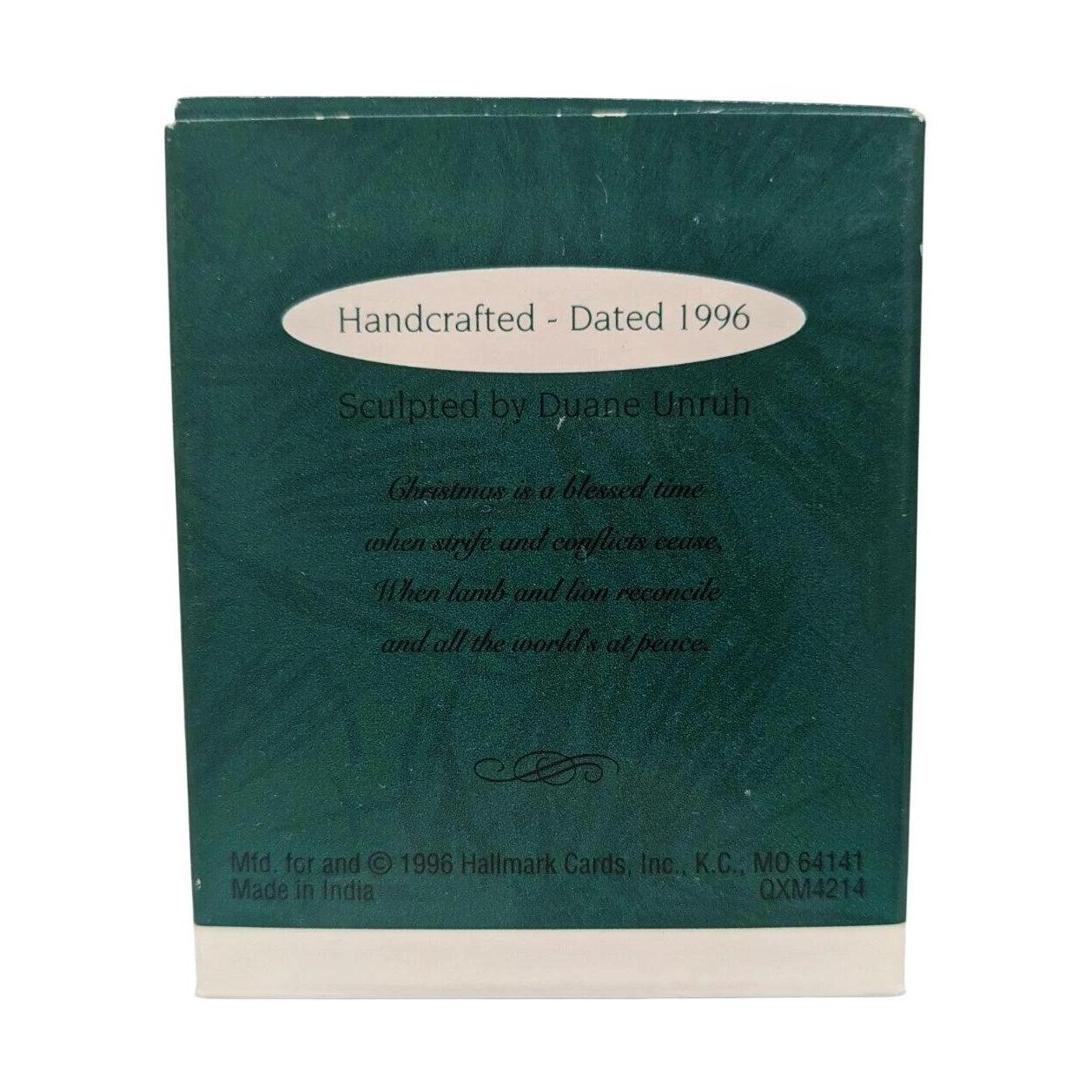 1996 Peaceful Christmas (Lion and Lamb)