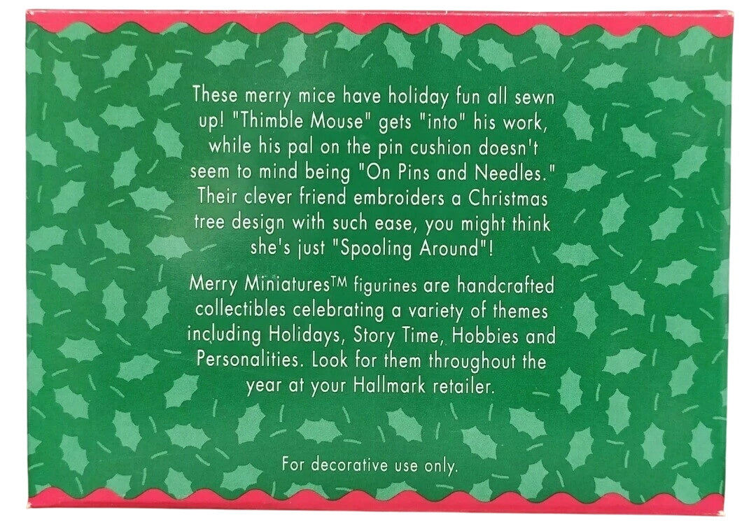 1996 The Sewing Club (Merry Miniatures)