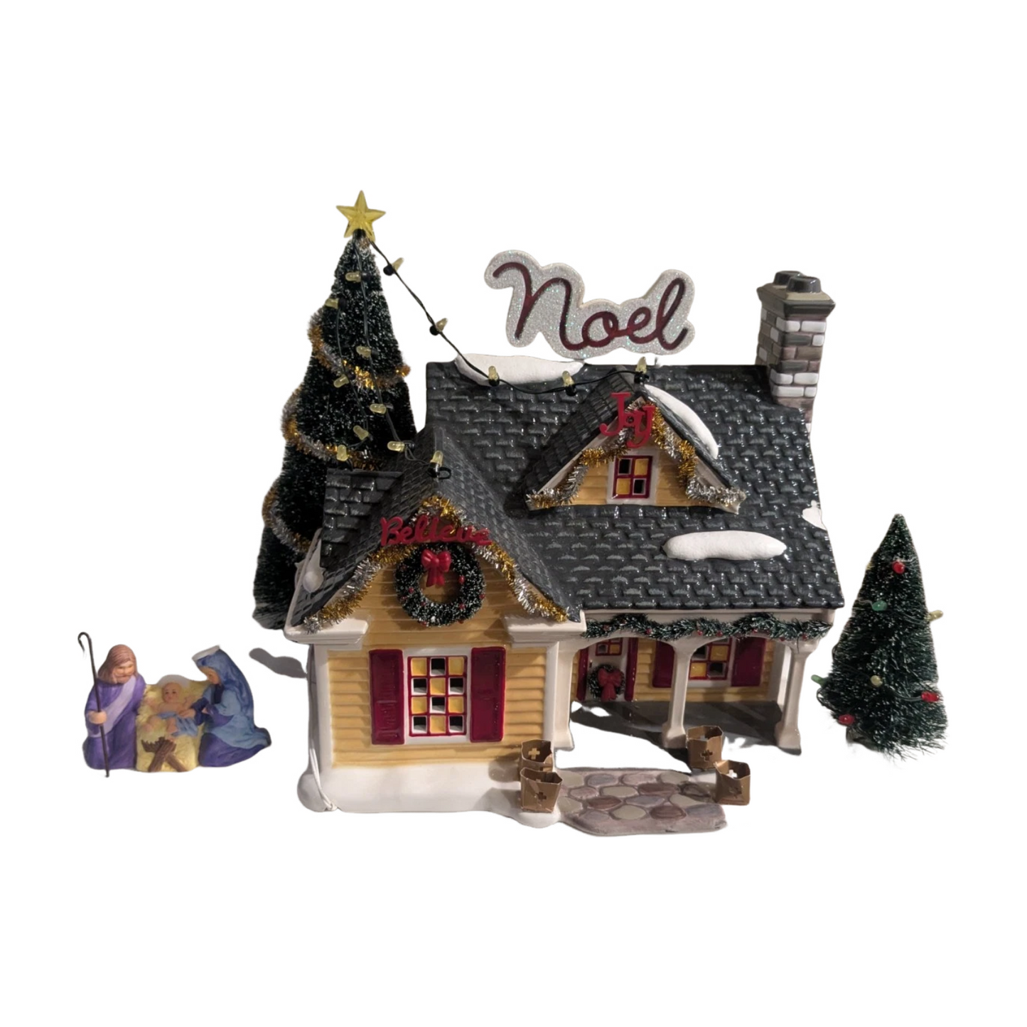 Vintage The Noel House - The Snow Village Christmas Lane (Department 56) 55341