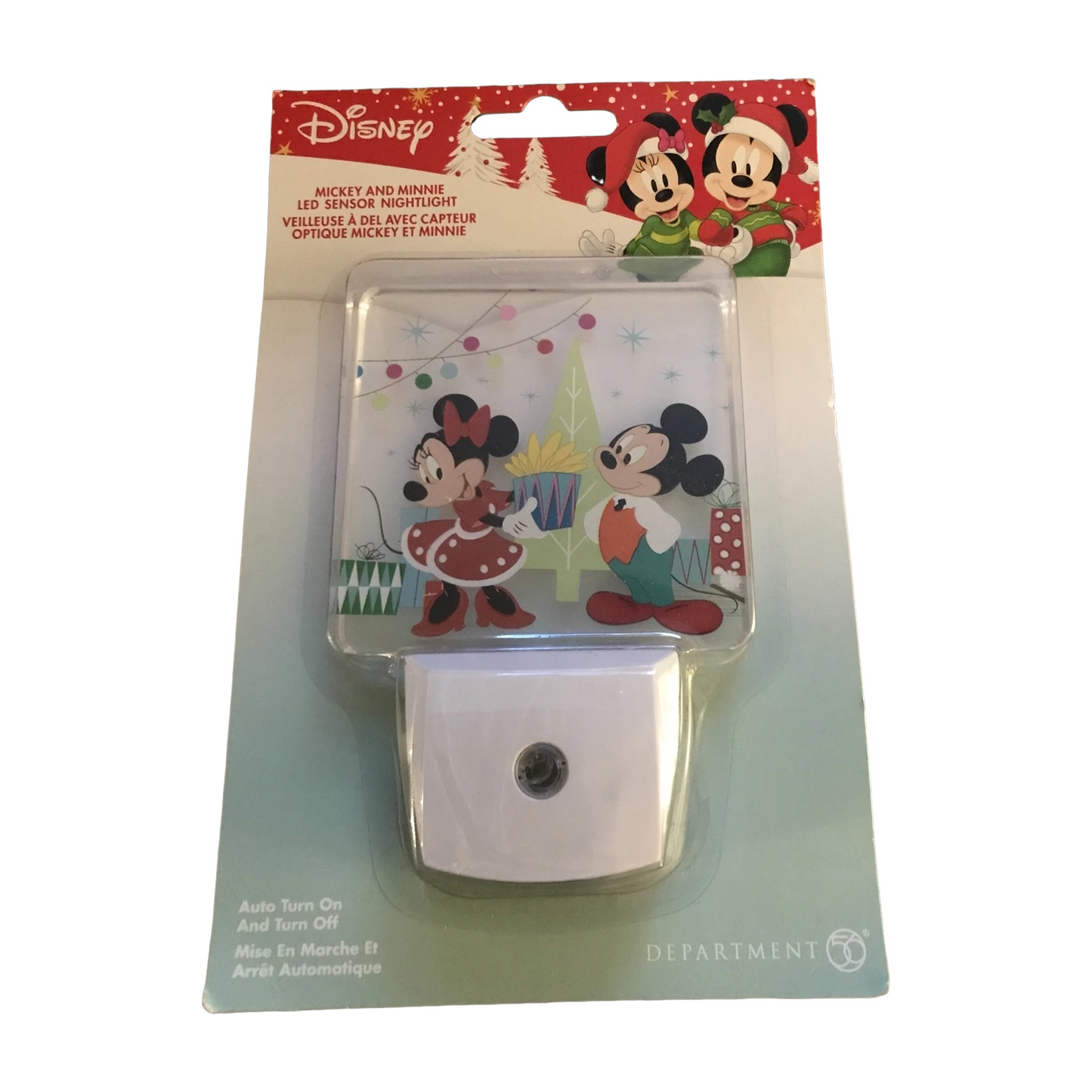 2019 Mickey and Minnie LED Sensor Nightlight (Department 56) 6611067