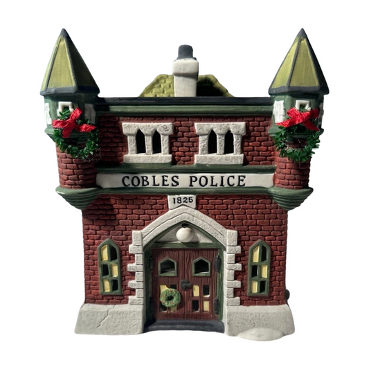 Vintage Cobles Police Station - Dickens' Village Series (Department 56) 1345221