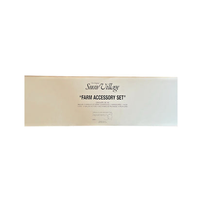 1997 Farm Accessory Set - (The Original Snow Villag)