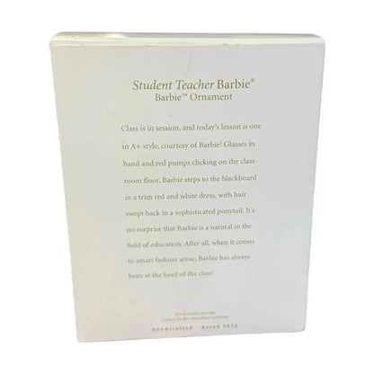 2011 Student Teacher (Barbie)