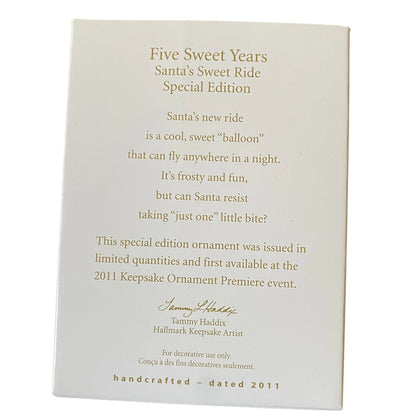 2011 Five Sweet Years (Santa's Sweet Ride - Special Edition)