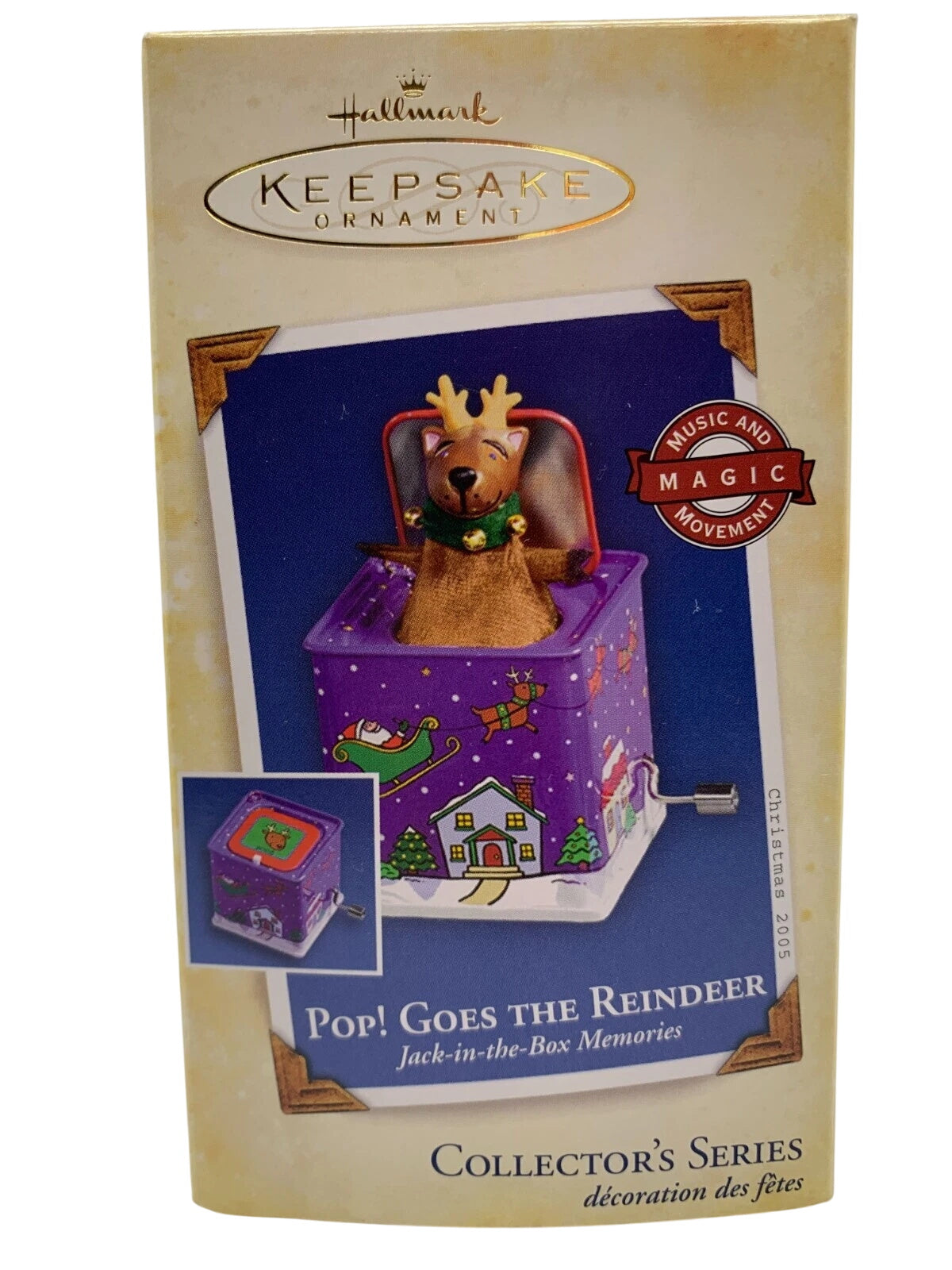 2005 Pop! Goes The Reindeer (Jack-in-the-Box Memories)