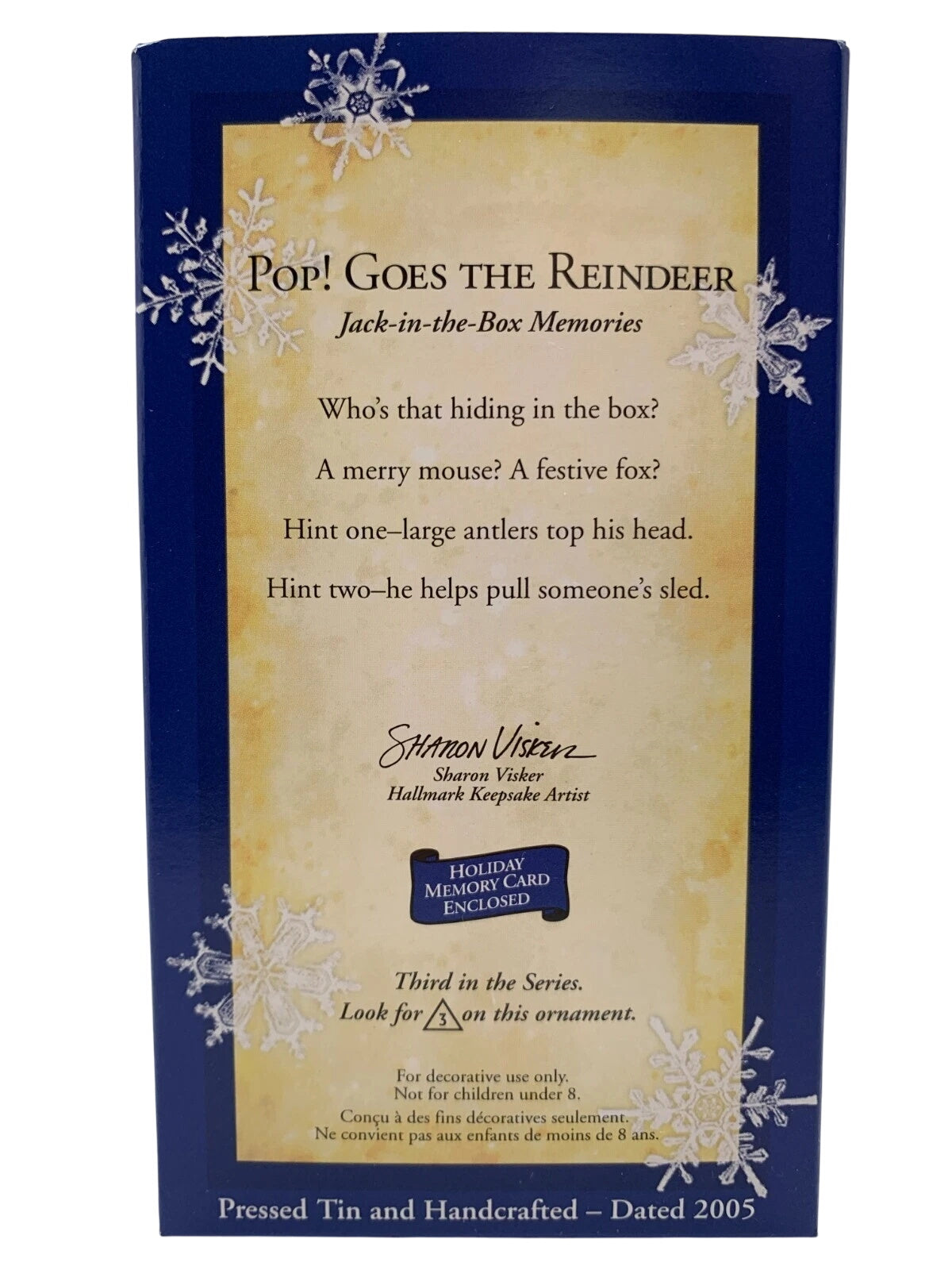 2005 Pop! Goes The Reindeer (Jack-in-the-Box Memories)