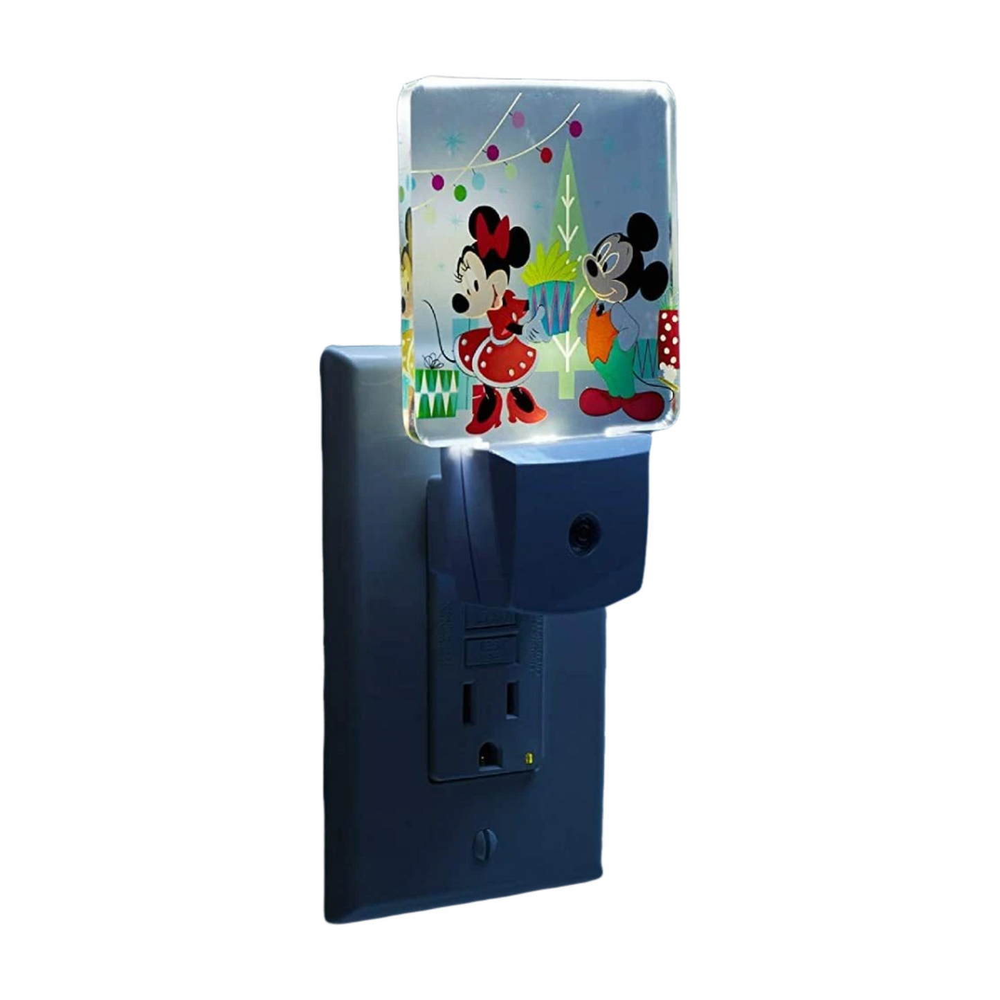 2019 Mickey and Minnie LED Sensor Nightlight (Department 56) 6611067
