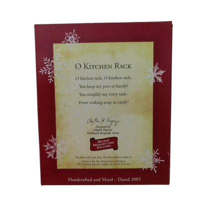 2005 O Kitchen Rack (Kitchen)