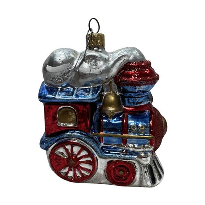 1998 Festive Locomotive (Blown Glass)