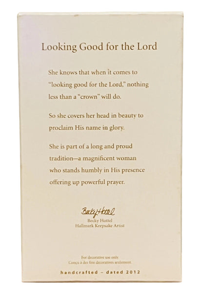 2012 Looking Good for the Lord (Hat)