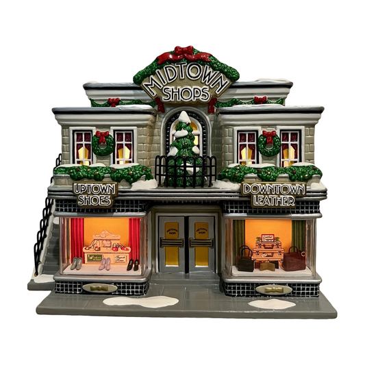 Vintage Midtown Shops - The Original Snow Village (Department 56) 55334