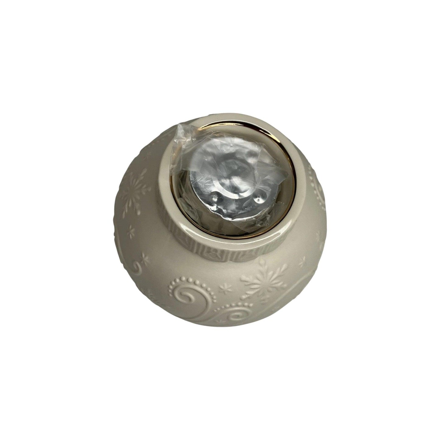 Ornamental Glow Votive with Candle (Ball)