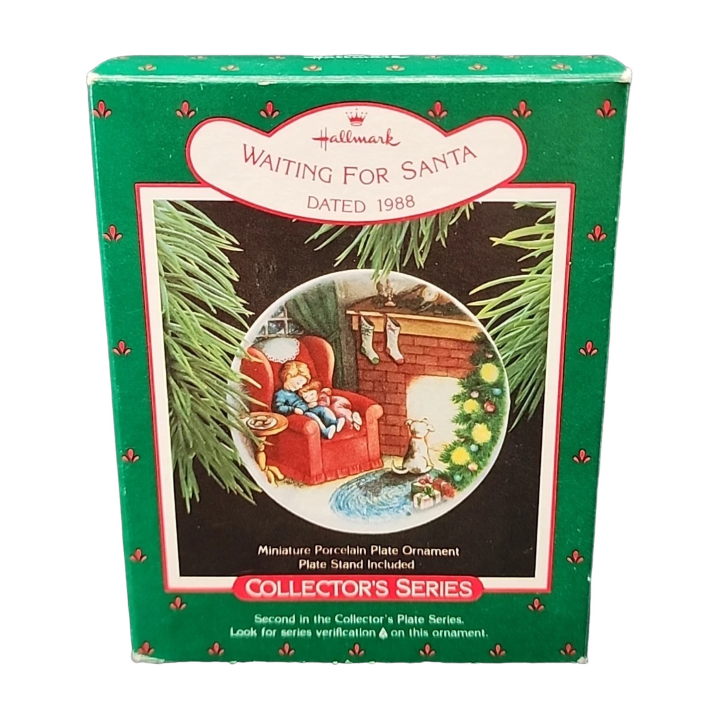 1988 Waiting for Santa (Collector's Plate)