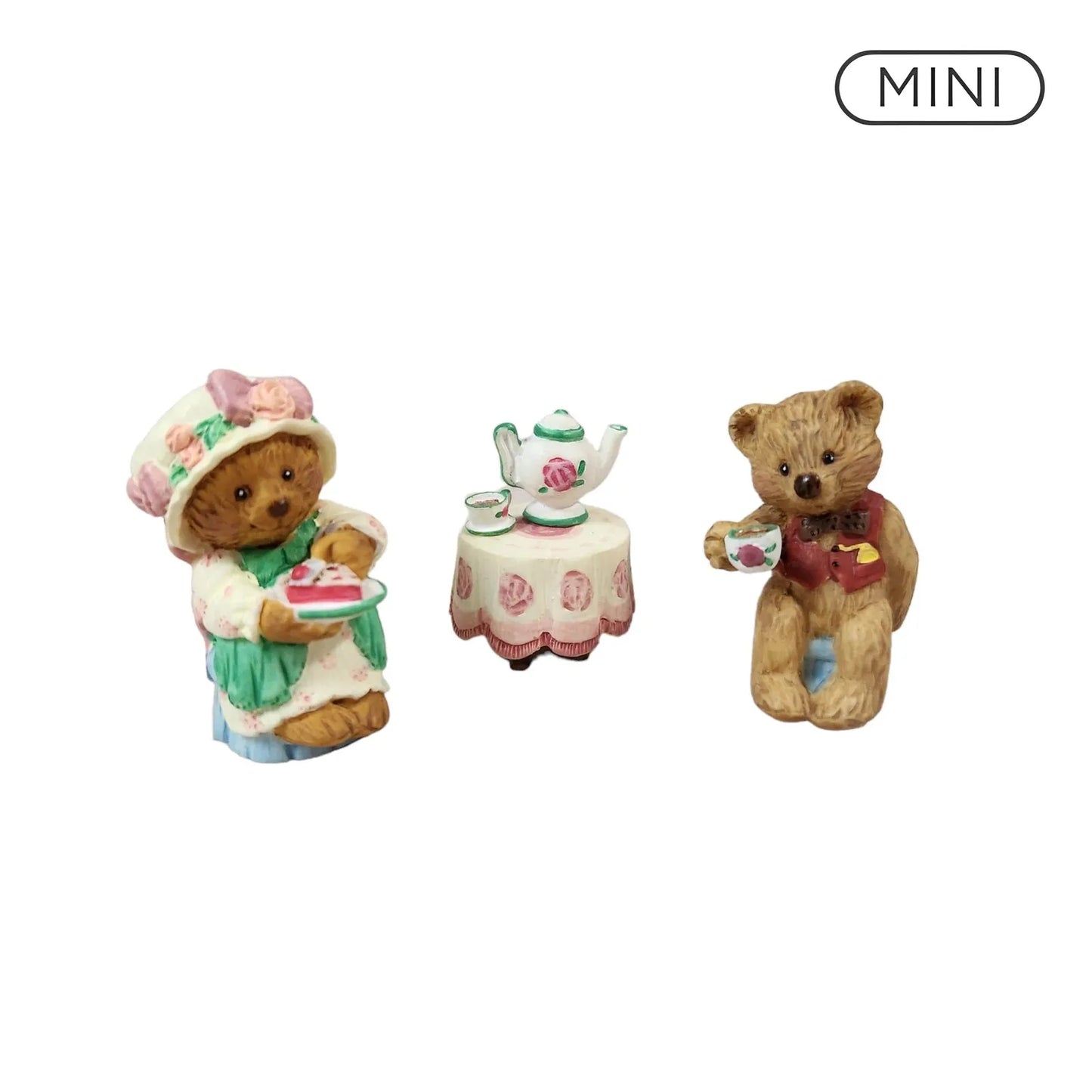 1997 Tea Time - 3 - Piece Set (Merry Miniatures)