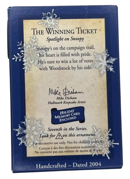 2004 The Winning Ticket (Spotlight on Snoopy)