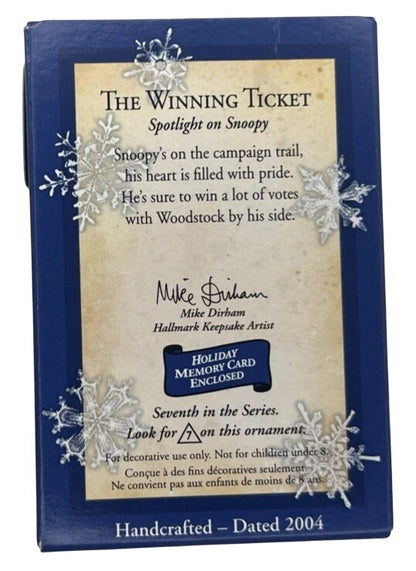 2004 The Winning Ticket (Spotlight on Snoopy)