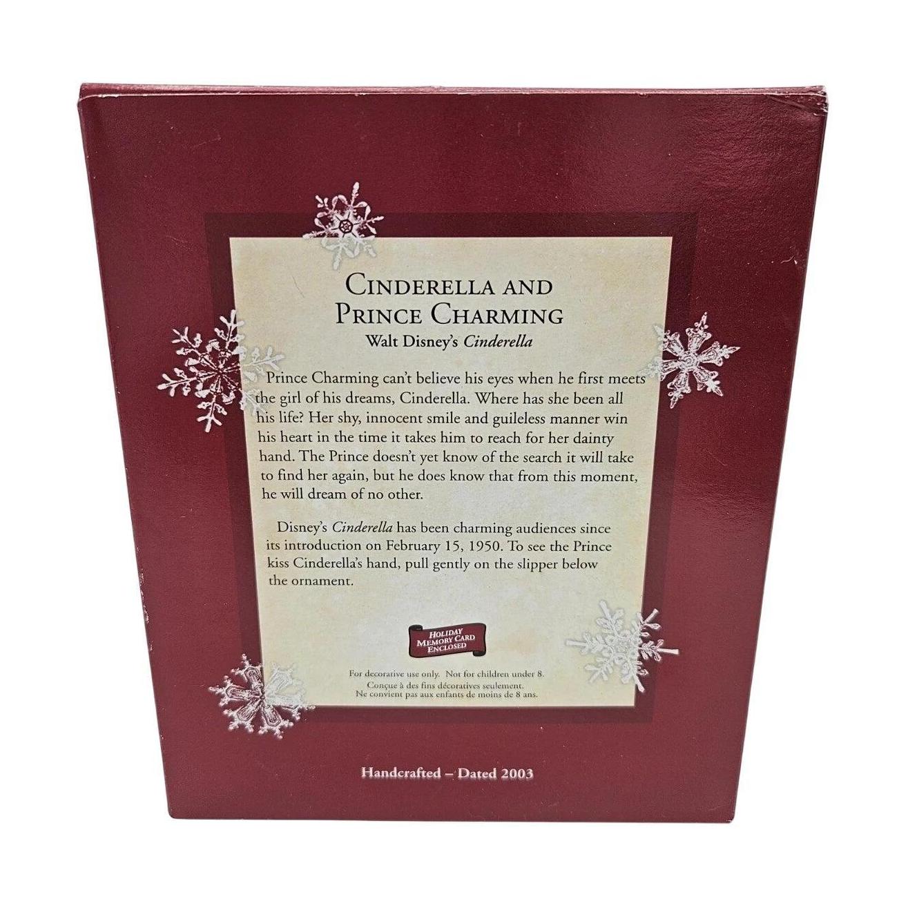 2003 Cinderella and Prince Charming (Cinderella)