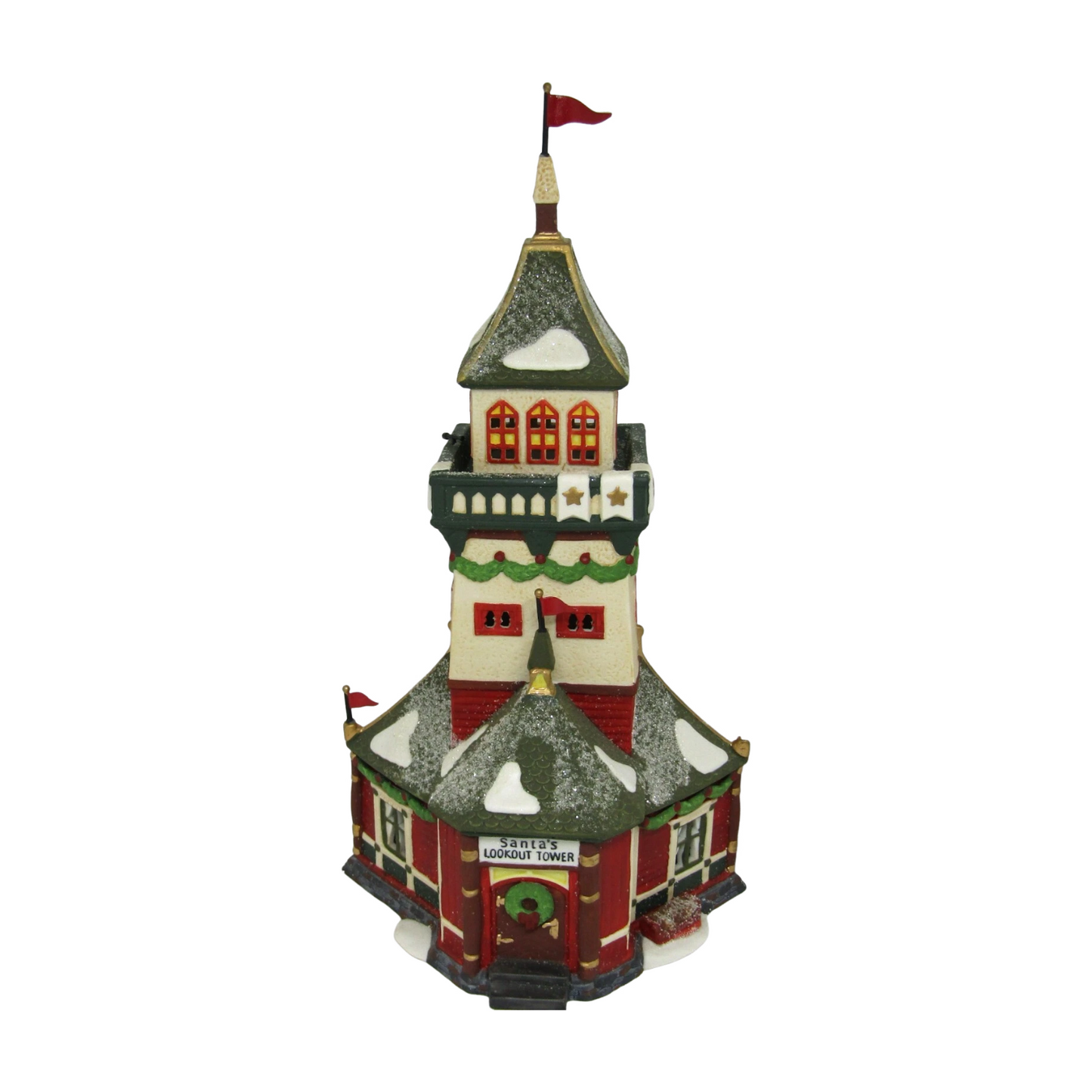 Vintage Santa's Lookout Tower - North Pole Series (Department 56) 1362082