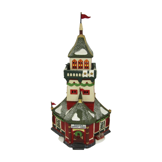 Vintage Santa's Lookout Tower - North Pole Series (Department 56) 1362082