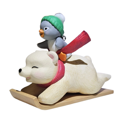 2025 Sledding Sidekicks (Snowball and Tuxedo) QXR8362