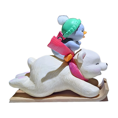 2025 Sledding Sidekicks (Snowball and Tuxedo) QXR8362